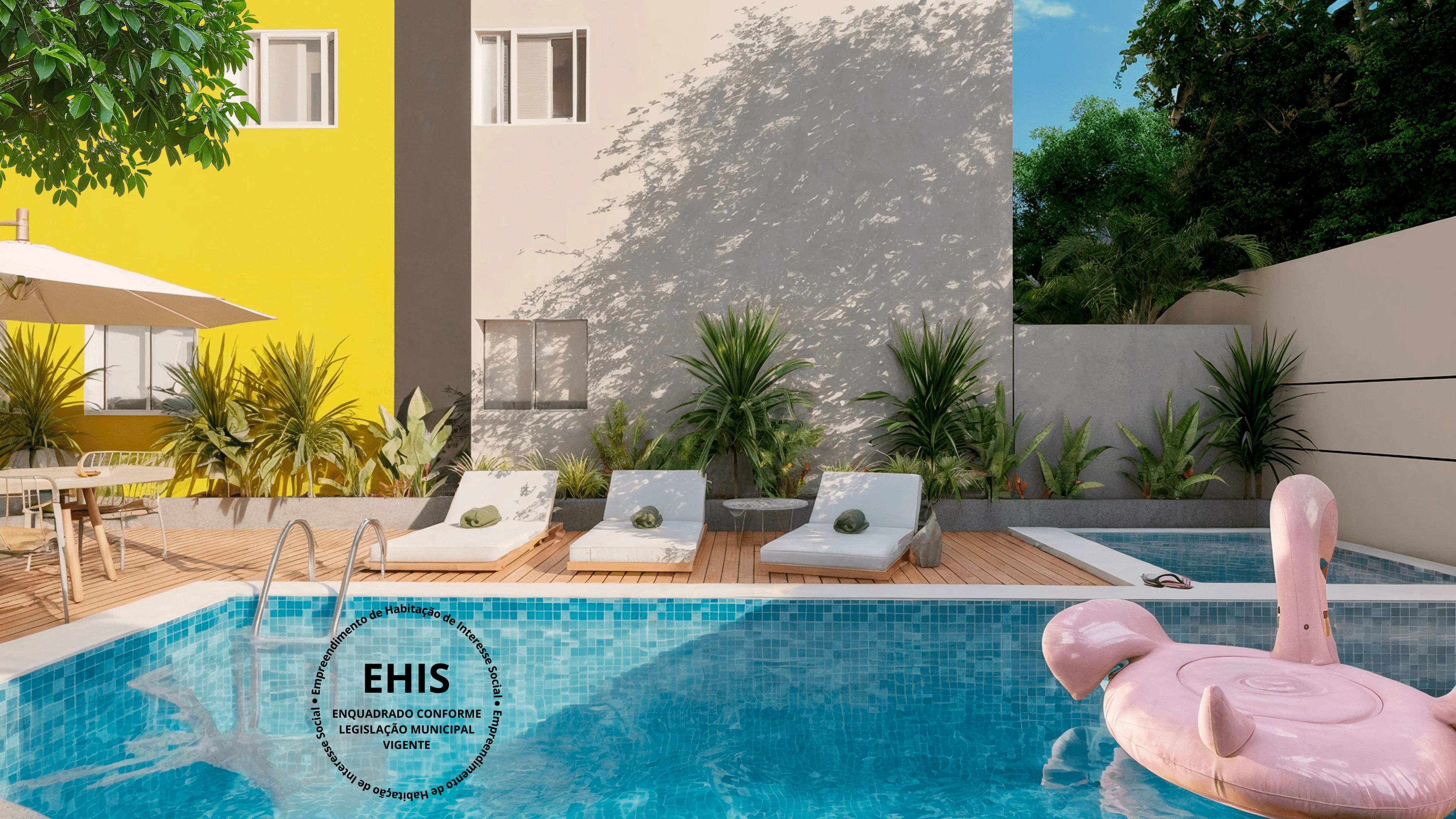 Perspectiva Ilustrada Piscina Angulo 2